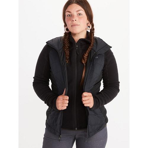 Marmot Variant Hybrid Jackets - Womens Vest Black CA7634519 Canada